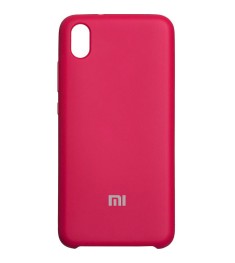 Силикон Original 360 Case Logo Xiaomi Redmi 7A (Малиновый)